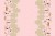 Curiosity Fox Double Border Blush Cotton