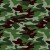 Camoflauge Green Cotton
