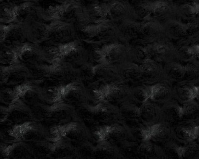 Luxe Cuddle Rose Plush Black