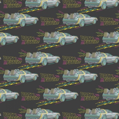 Back To The Future No Roads Grey Cotton