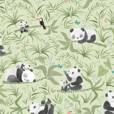 Panda-Monium Bamboozled Cotton