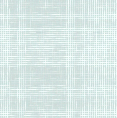 Bella Bunny & Bear, Pale Blue Check Cotton