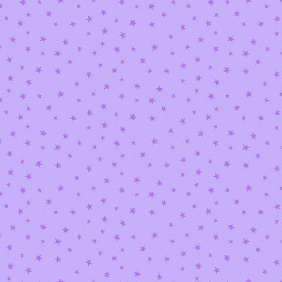 Believe Purple stars Cotton