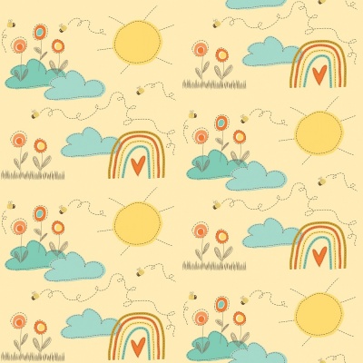 Bumble and Bear Sunshine Cotton