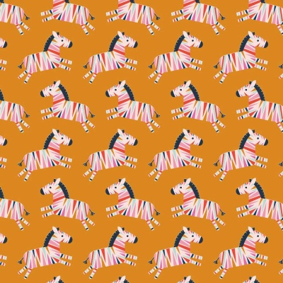 Dandelion Jungle Zebra Cotton