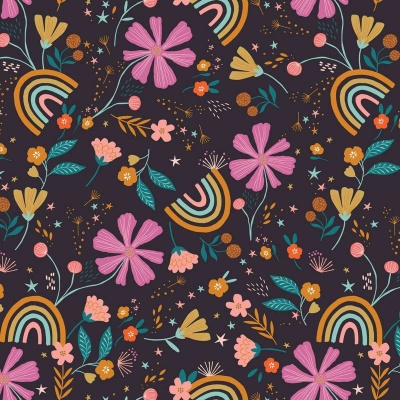 Good Vibes Floral Cotton