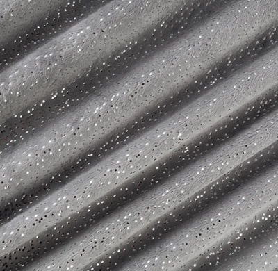 Sparkle Cuddle Glitter Graphite & Silver Plush