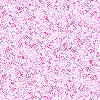 Fly By Butterfly Happy Hearts Pink Cotton