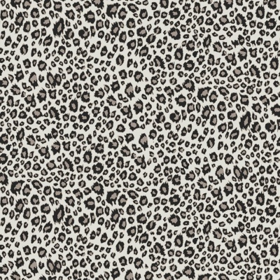 Animal Kingdom Leopard Mini Grey Cotton