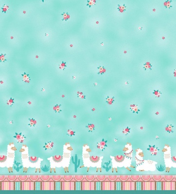 Llama Nirvana Llama Nation Double Border