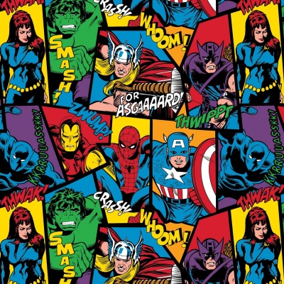 Marvel Comic Frame Cotton