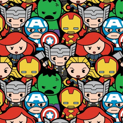 Marvel Avengers Kawaii Cotton