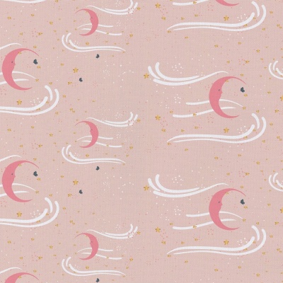 Emma & Mila Stardust & Moon Metallic Cotton