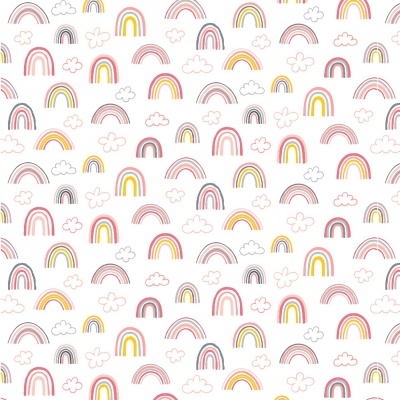 Porkopolis Rainbows Multi Cotton