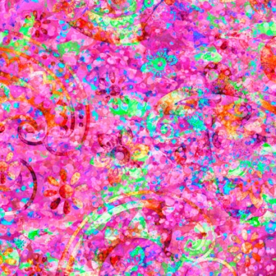 Radiance Textured Abstract Pink Cotton