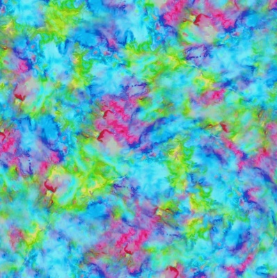 Rainbow Water Paint Texture Digital Cotton