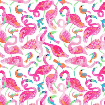Ready to Flamingle Cotton
