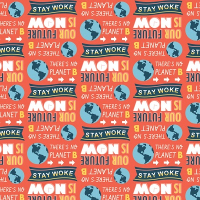 Stronger Together Red Stay Woke Cotton