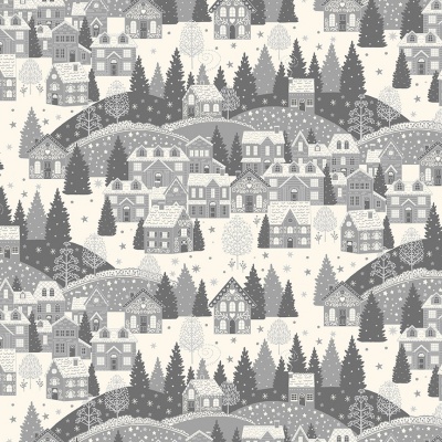 Scandi 22 Scenic Grey Cotton Metallic