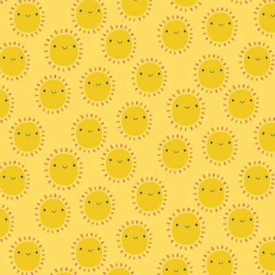 Summer Fun Sunshine Yellow Cotton