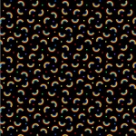 Black Rainbows of Hope Digital Cotton