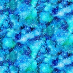 Blue Marble Glitter Cotton