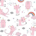 Caticorn Blush Plush