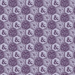 Purple Dungeons & Dragons Assorted Dice Cotton