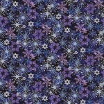 Flurry Friends Snowflake Allover Cotton