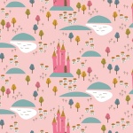 Guinevere Castle Pink Cotton