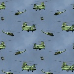 Battlezone Helicopter Sky Cotton