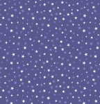Haunted House Glow in the Dark Stars on Spooky Blue Cotton