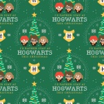 Harry Potter Hogwarts Holiday Cotton