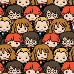 Harry Potter Multi Kawaii Cotton