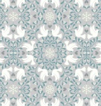 Hygge Glow Scandi Dove on Silver Cotton