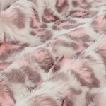 Luxe Cuddle Leopard Blush Plush