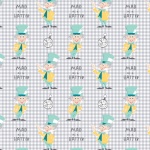 Disney's Alice in Wonderland Mad as a Hatter Grey Cotton