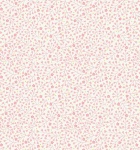 Spring Treats Mini Heart Floral Pink on Cream Cotton
