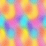 Kaleidoscope Ombre Dots Multi Cotton