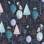 Nightfall Trees Cotton