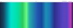 Small Things Polar Animals Northern Lights Ombre Cotton