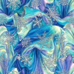 Polar Journey Snowflake Digital Cotton