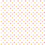 Porkopolis Multi Dots White Cotton