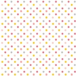 Porkopolis Multi Dots White Cotton