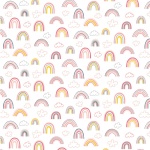 Porkopolis Rainbows Multi Cotton