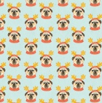 Bah Hum-Pug Pug Life Cotton