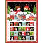 Santa Paws Advent Panel