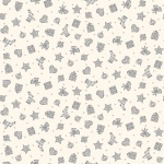 Scandi 22 Scatter Grey Cotton Metallic