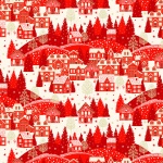 Scandi 22 Scenic Red Cotton Metallic