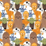 Star Wars Character Packed Cotton